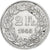 Suiza, 2 Francs, 1945, Bern, Plata, MBC+, KM:21