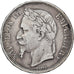 France, Napoleon III, 5 Francs, 1867, Paris, Silver, VF(30-35), Gadoury:739