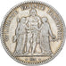 França, 5 Francs, Hercule, 1848, Paris, Prata, VF(30-35), Gadoury:683, KM:756.1