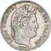 France, Louis Philippe I, 5 Francs, 1842, Lille, Silver, EF(40-45), Gadoury:678