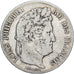 France, Louis Philippe I, 5 Francs, 1838, Paris, Silver, VF(20-25), Gadoury:678