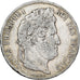 France, Louis-Philippe Ier, 5 Francs, 1838, Paris, Argent, TB+, Gadoury:678