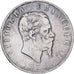 Włochy, Vittorio Emanuele II, 5 Lire, 1871, Milan, Srebro, VF(30-35), KM:8.3