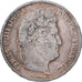 France, Louis Philippe I, 5 Francs, 1840, Rouen, Silver, VF(30-35), Gadoury:678