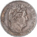 France, Louis-Philippe Ier, 5 Francs, 1847, Paris, Argent, TTB, Gadoury:678a