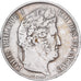 France, Louis Philippe I, 5 Francs, 1845, Lille, Silver, EF(40-45)