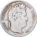 France, Louis Philippe I, 5 Francs, 1832, Bordeaux, Silver, VF(20-25)