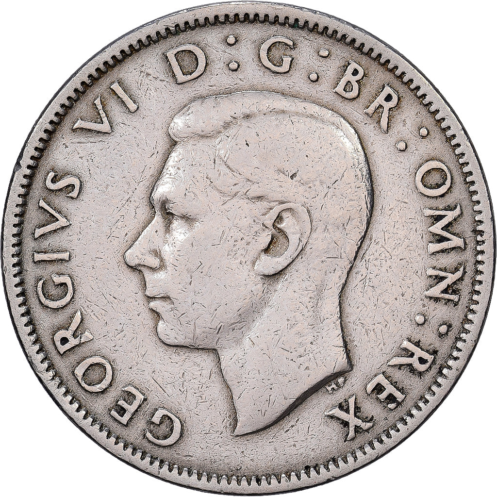 Gran Bretaña, George VI, Florin, Two Shillings, 1948, Cobre - níquel, MBC