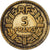 France, 5 Francs, Lavrillier, 1946, Paris, Aluminum-Bronze, EF(40-45)