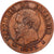 Francja, Napoleon III, Centime, 1853, Strasbourg, Brązowy, EF(40-45), KM:775.3