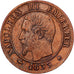 Frankreich, Napoleon III, Centime, 1853, Strasbourg, Bronze, SS, KM:775.3