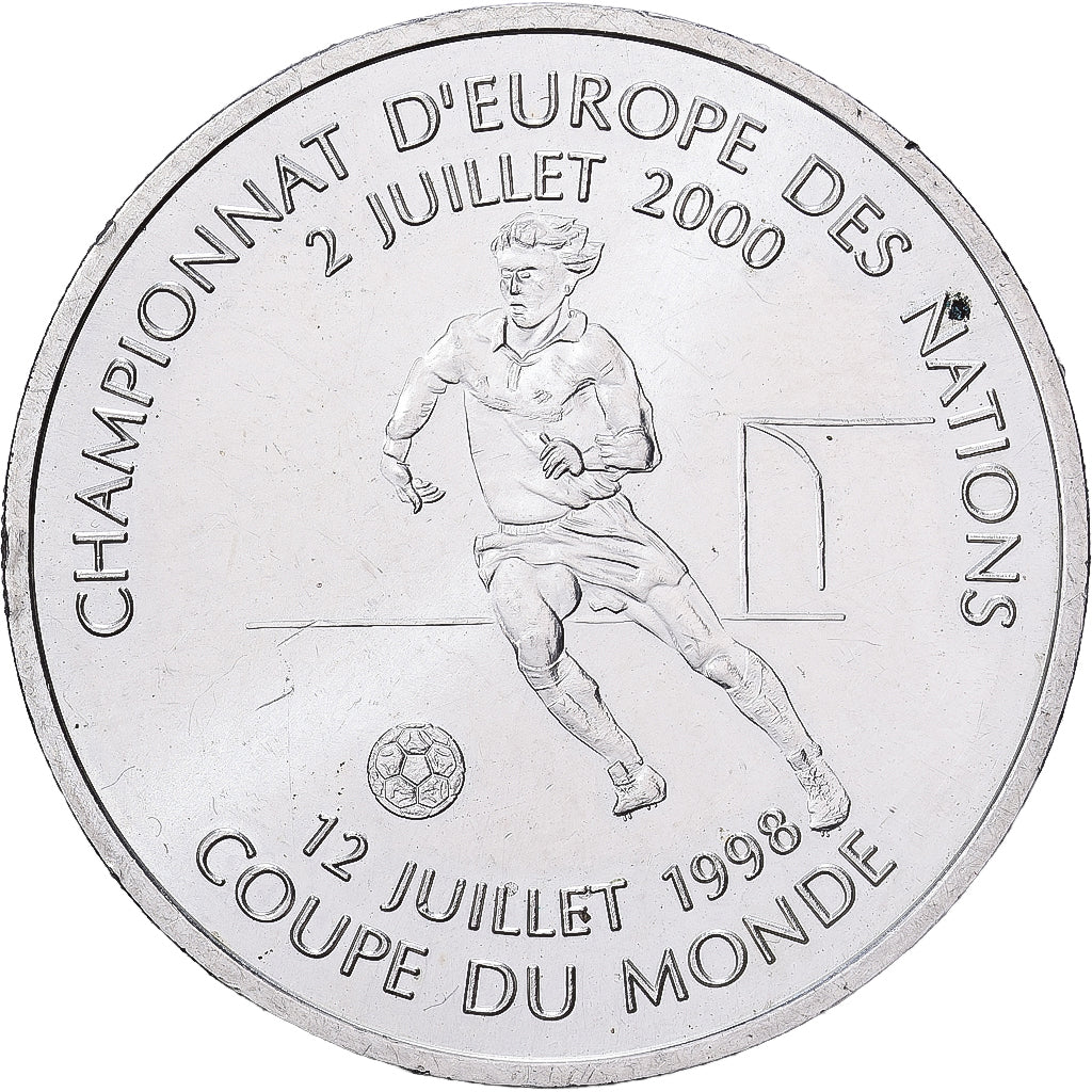 Frankreich, 1 Franc, Coupe du Monde 1998, 1997, Paris, Silber, VZ