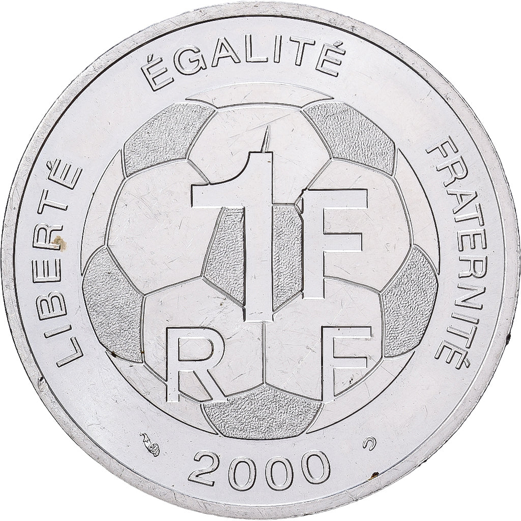 Frankreich, 1 Franc, Coupe du Monde 1998, 1997, Paris, Silber, VZ