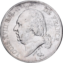 Frankrijk, Louis XVIII, 5 Francs, 1824, Lille, Zilver, FR+, Gadoury:614