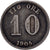 Schweden, Oscar II, 10 Öre, 1904, Silber, SS, KM:755