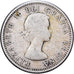 Kanada, Elizabeth II, 10 Cents, 1959, Royal Canadian Mint, Silber, S+, KM:51