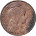França, 5 Centimes, Dupuis, 1909, Paris, Bronze, EF(40-45), Gadoury:165, KM:842