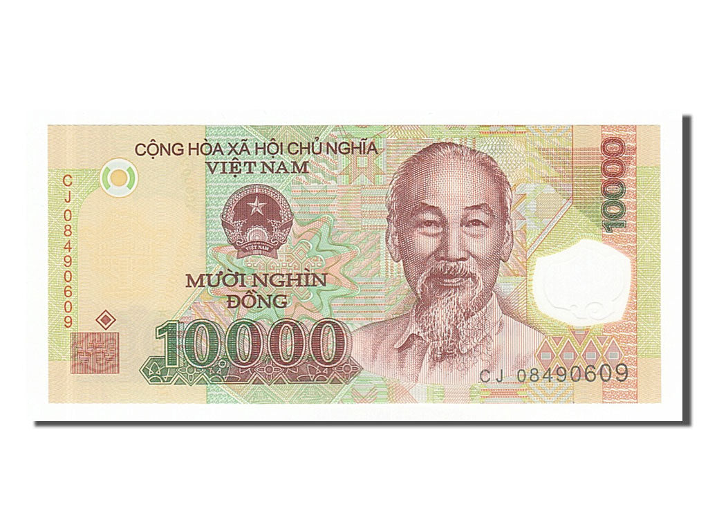 Banknot, Wiet Nam, 10,000 D<ox>ng, 2008, UNC(65-70)