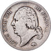 France, Louis XVIII, 5 Francs, 1817, Paris, Argent, TB+, Gadoury:614, KM:711.1