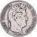 Francja, Louis Philippe I, 5 Francs, 1833, Lille, Srebro, VF(30-35)