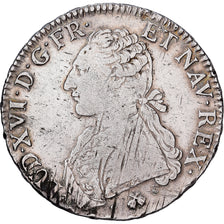 Frankreich, Louis XVI, Écu aux branches d'olivier, 1777, Bayonne, Silber