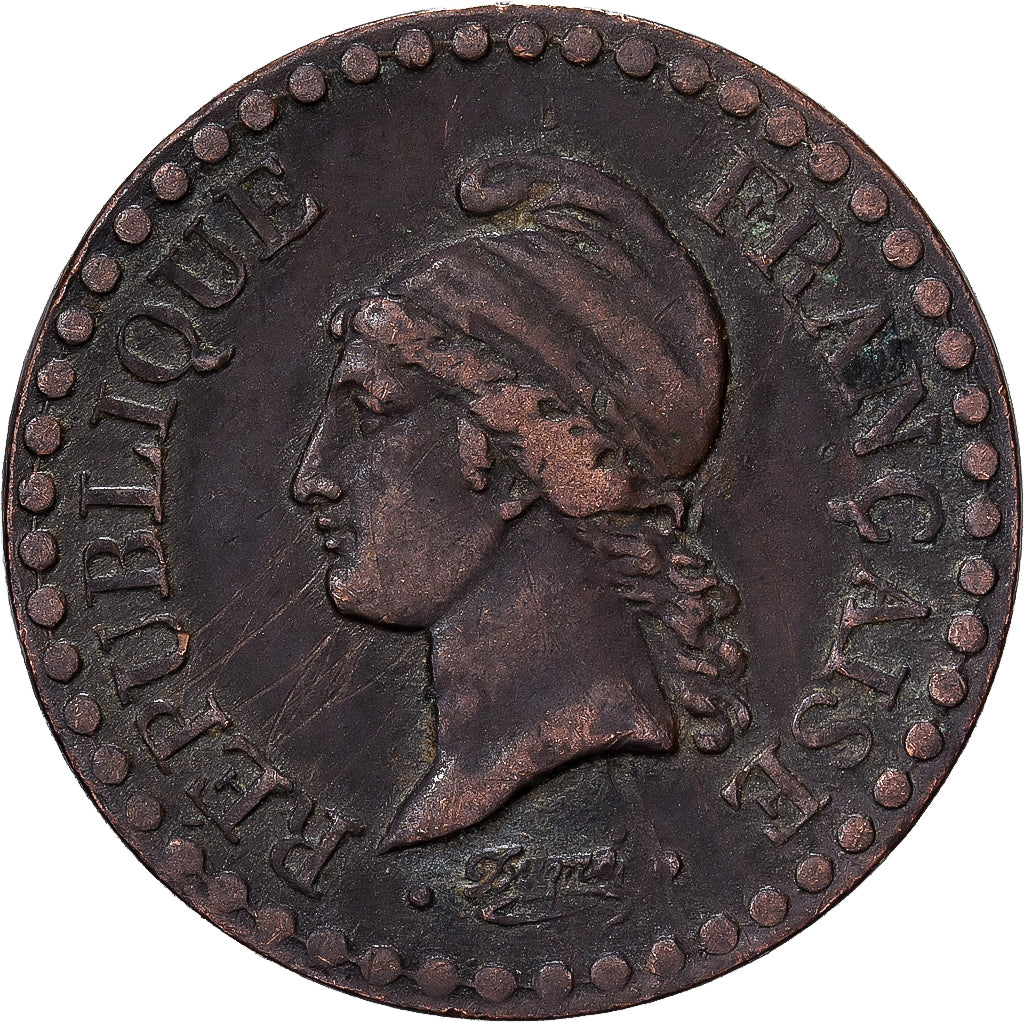Frankreich, Centime, Dupré, 1848, Paris, Bronze, SS, Gadoury:84, KM:754