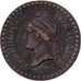Frankreich, Centime, Dupré, 1848, Paris, Bronze, SS, Gadoury:84, KM:754
