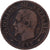 Frankreich, Napoleon III, Centime, 1853, Paris, Bronze, S+, Gadoury:86, KM:775.1