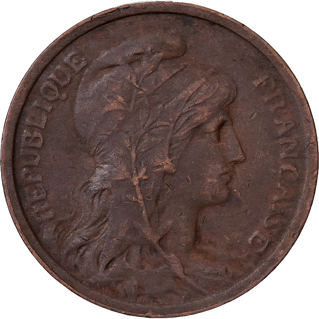 Frankrijk, Centime, Dupuis, 1909, Paris, Bronzen, ZF, Gadoury:90, KM:840