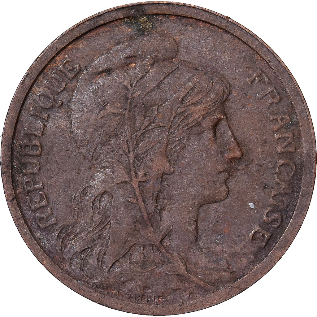 France, Centime, Dupuis, 1899, Paris, Bronze, EF(40-45), Gadoury:90, KM:840