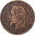 Frankreich, Napoleon III, 2 Centimes, 1862, Bordeaux, Bronze, S+, Gadoury:104
