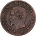 France, Napoleon III, 2 Centimes, 1856, Rouen, Bronze, VF(20-25), Gadoury:103