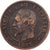 Francia, Napoleon III, 2 Centimes, 1853, Paris, Bronce, BC+, Gadoury:103