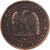 Francia, Napoleon III, 2 Centimes, 1853, Paris, Bronce, BC+, Gadoury:103