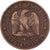Francja, Napoleon III, 2 Centimes, 1856, Rouen, Brązowy, VF(20-25)