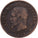 Francia, Napoleon III, 2 Centimes, 1854, Lille, Bronce, BC+, Gadoury:103