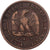 France, Napoleon III, 2 Centimes, 1854, Rouen, Bronze, VF(30-35), Gadoury:103