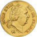 Francia, Louis XVIII, 40 Francs, 1818, Lille, Oro, MBC+, Gadoury:1092, KM:713.6