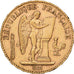 França, 20 Francs, Génie, 1888, Paris, Dourado, EF(40-45), Gadoury:1063