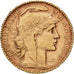França, 20 Francs, Marianne, 1899, Paris, Dourado, EF(40-45), Gadoury:1064