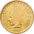 Stati Uniti, $10, Eagle, Indian Head, 1907 (AH 1293/33), U.S. Mint, Oro, BB+