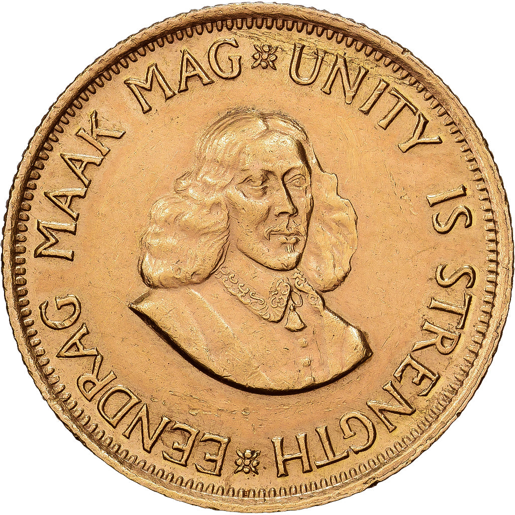 Zuid Afrika, 2 Rand, 1968, Goud, PR, KM:64