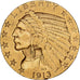 Vereinigte Staaten, $5, Half Eagle, Indian Head, 1913, U.S. Mint, Gold, SS+