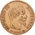 Frankrijk, Napoleon III, 10 Francs, 1860, Paris, Abeille, Goud, FR+