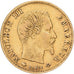 Francja, Napoleon III, 5 Francs, 1856, Paris, Złoto, VF(30-35), Gadoury:1001