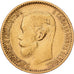Russia, Nicholas II, 5 Roubles, 1898, St. Petersburg, Gold, EF(40-45), KM:62