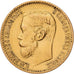 Russia, Nicholas II, 5 Roubles, 1898, St. Petersburg, Gold, EF(40-45), KM:62