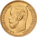 Russia, Nicholas II, 5 Roubles, 1898, St. Petersburg, Złoto, AU(50-53), KM:62