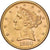 Stati Uniti, $5, Half Eagle, Coronet Head, 1880, U.S. Mint, Oro, SPL-, KM:101