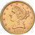 Stati Uniti, $5, Half Eagle, Coronet Head, 1895, U.S. Mint, Oro, BB+, KM:101
